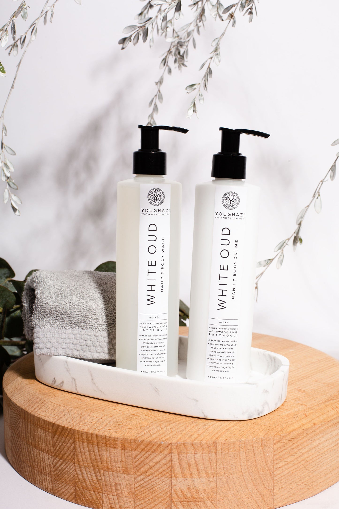White Oud Hand & Body Crème 300ml