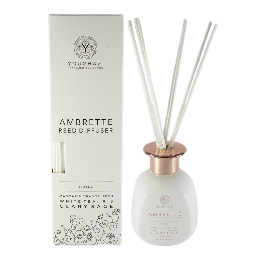 Reed Diffuser Ambrette 200ml (with reed sticks)