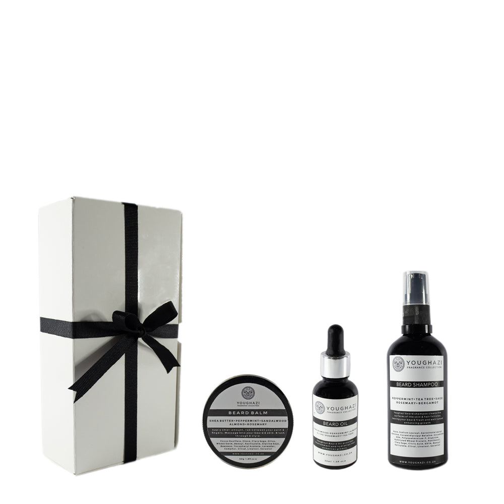 GIFT SET 5: Beard Gift Set - Beard Oil 30ml + Beard Balm 50g + Beard Shampoo 100ml