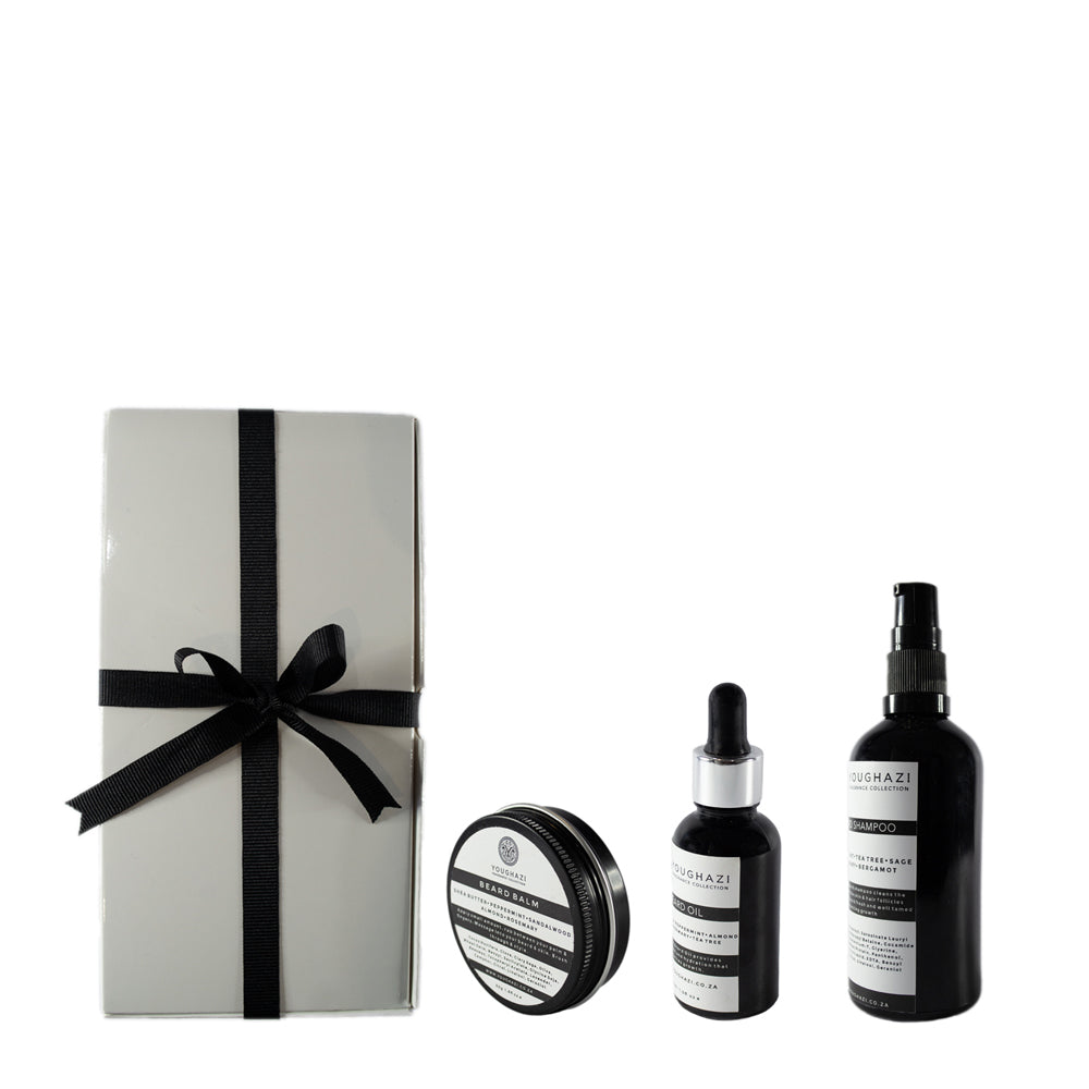 GIFT SET 5: Beard Gift Set - Beard Oil 30ml + Beard Balm 50g + Beard Shampoo 100ml