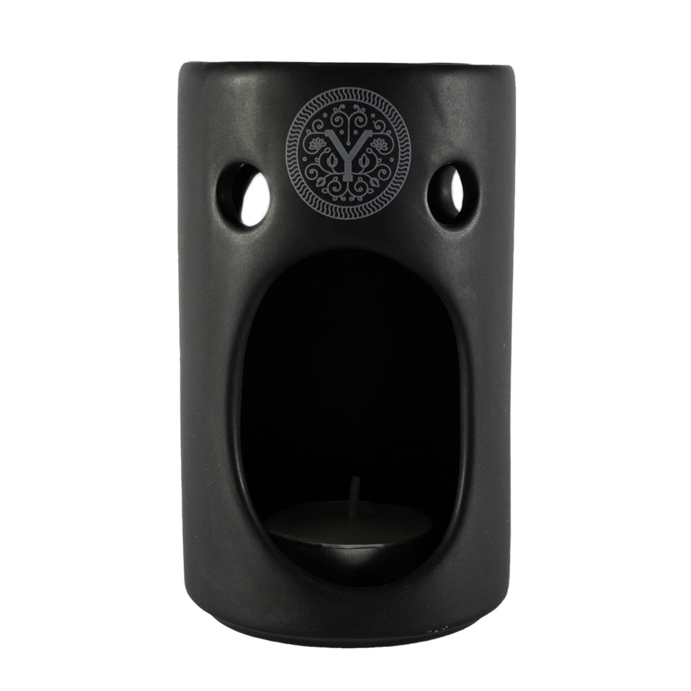 Ceramic Oil Burner Black
