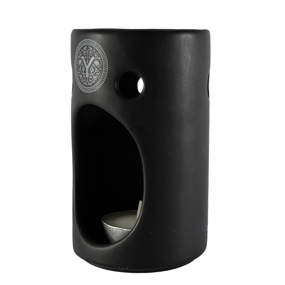 Ceramic Oil Burner Black