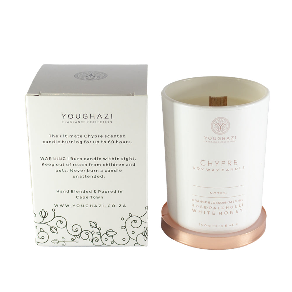 Soy Wax Candle Chypre 300g