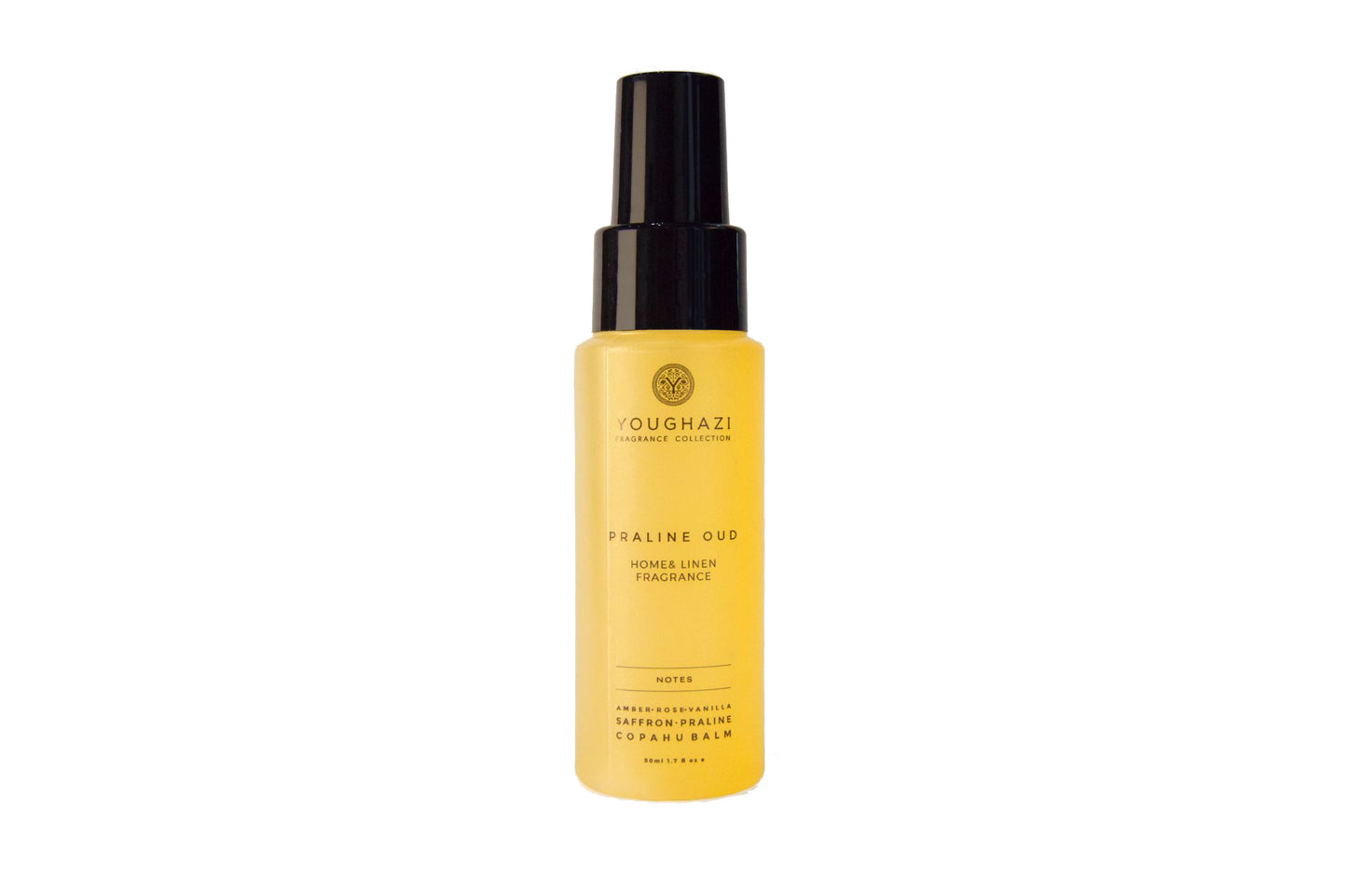 Mini Luxury Home & Linen Fragrance Praline Oud 50ml
