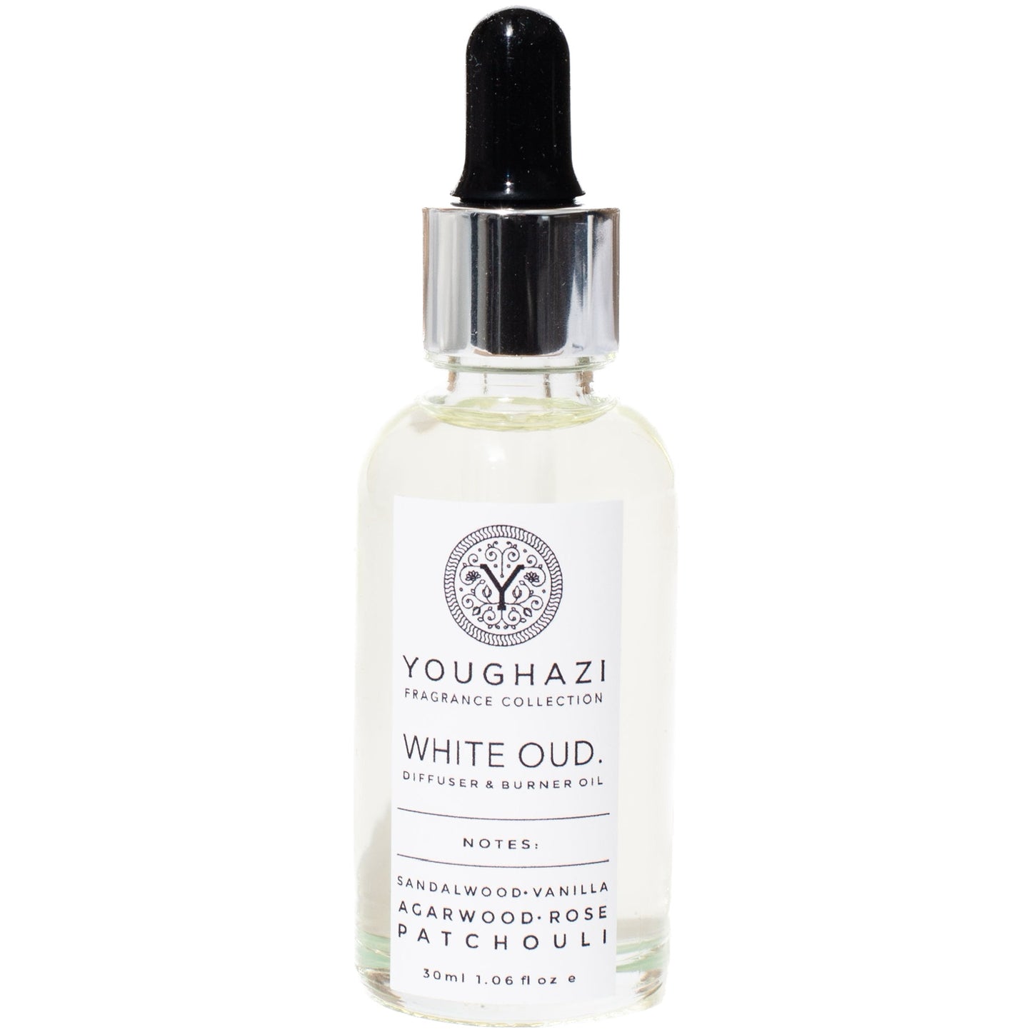 White Oud Diffuser & Burner Oil 30ml