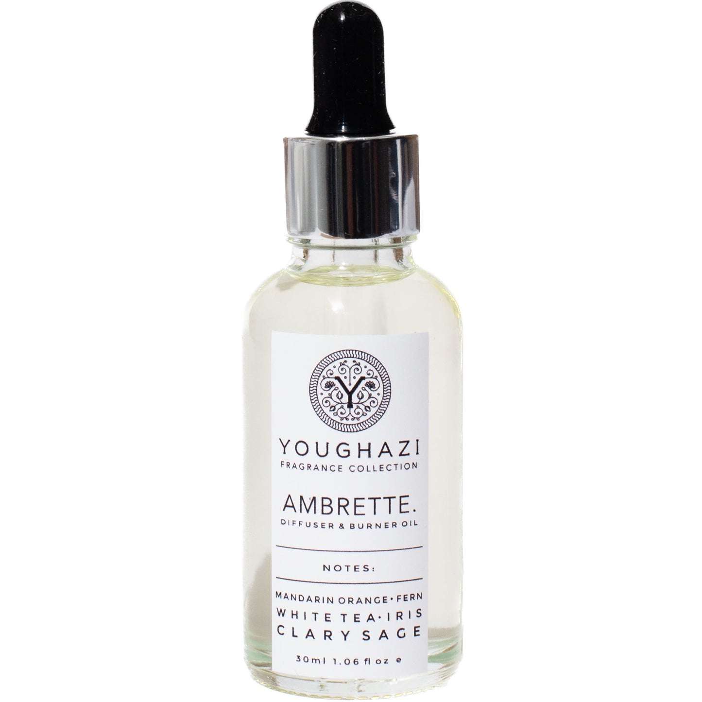 Ambrette Diffuser & Burner Oil 30ml