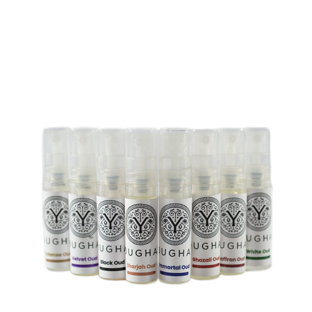 Set of 7x Oud Fragrance Samples Collection 2ml