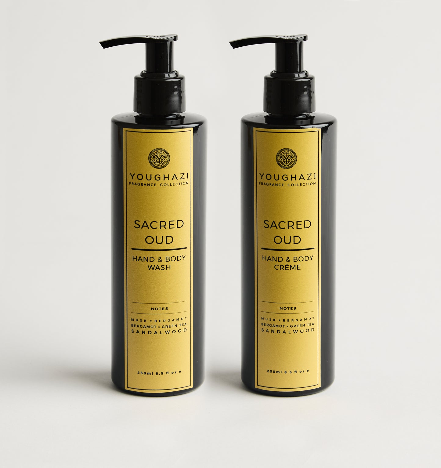 Sacred Oud Hand & Body Wash + Créme Set | Aswad Collection