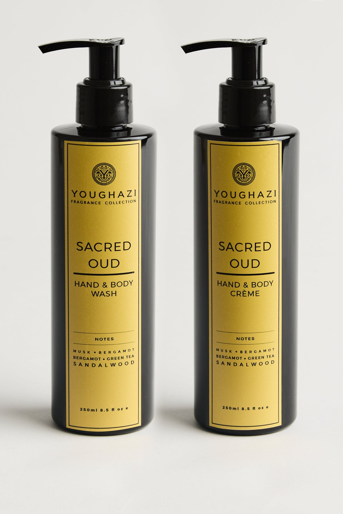 Sacred Oud Hand & Body Wash + Créme Set | Aswad Collection