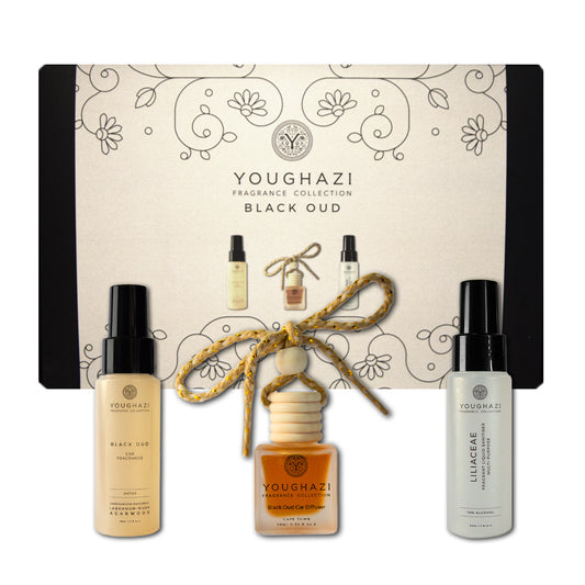 Black Oud Car Fragrance Box Gift