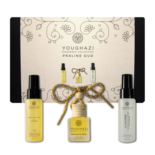 Praline Oud Car Fragrance Gift Box