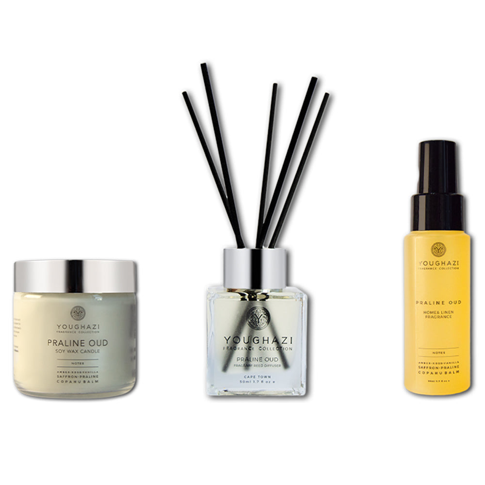 Praline Oud Home Fragrance Gift Box