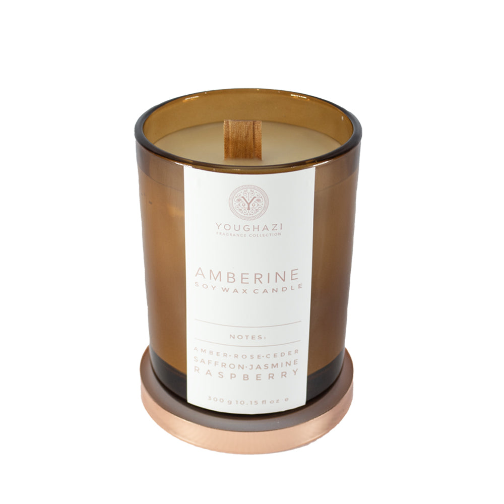 Soy Wax Candle Amberine 300g