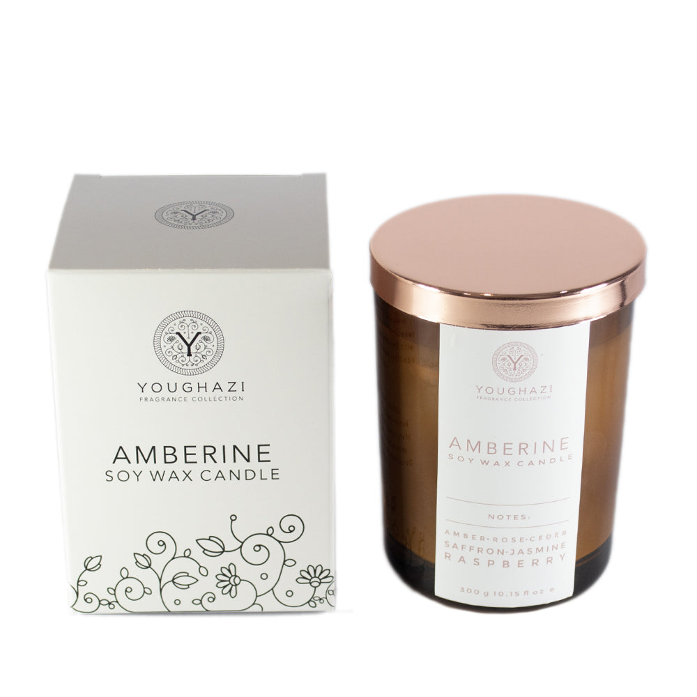 Soy Wax Candle Amberine 300g