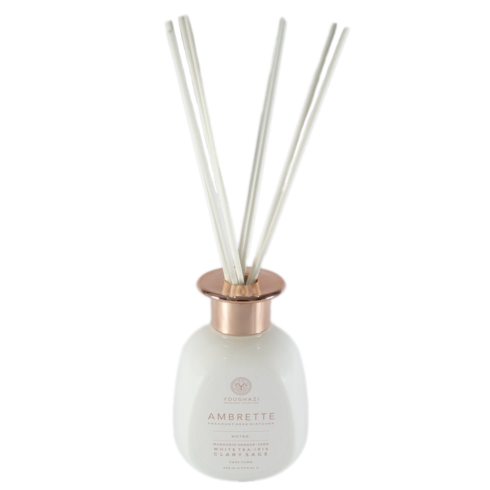 Ambrette Reed Diffuser 200ml with Reed Sticks