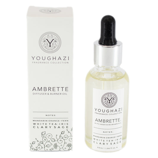 Ambrette Diffuser & Burner Oil 30ml