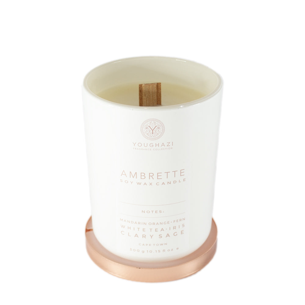 Soy Wax Candle Ambrette 300g