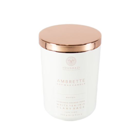 Soy Wax Candle Ambrette 300g