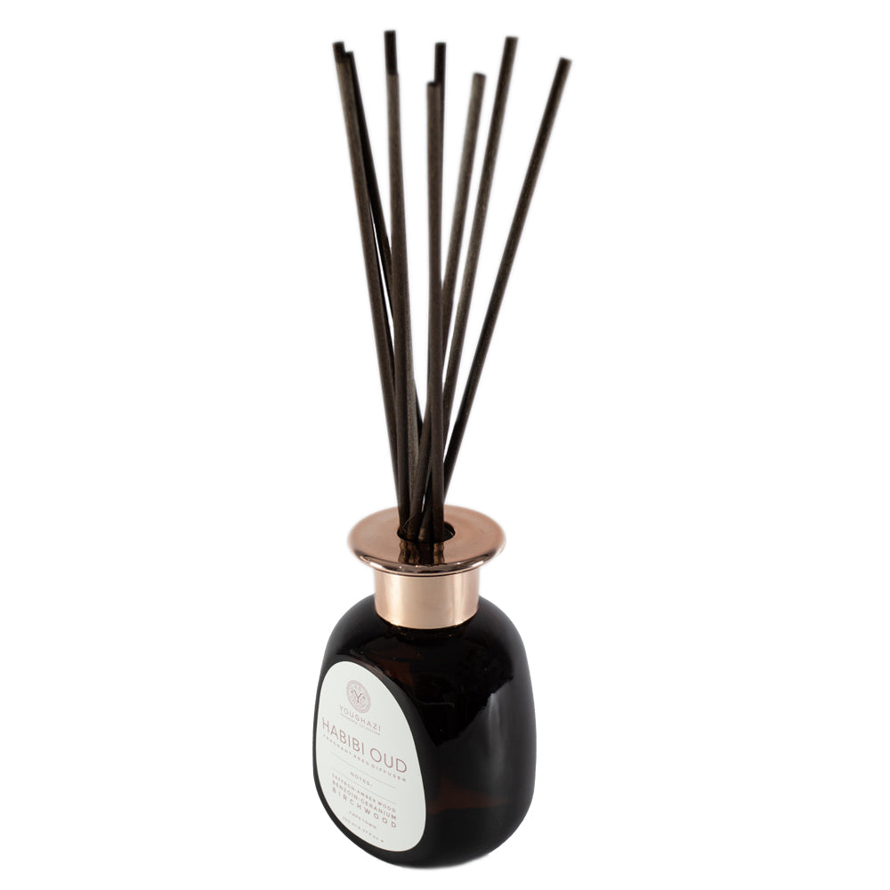 Reed Diffuser Habibi Oud 200ml (with reed sticks)