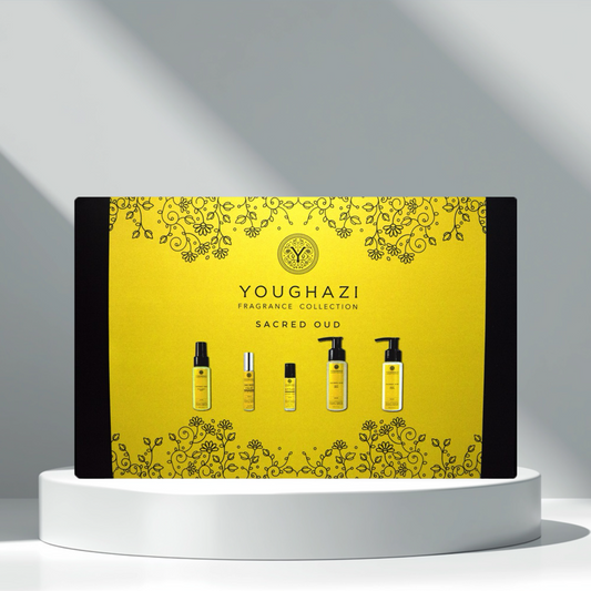 Sacred Oud Gift Box | 5x Mini Oud Fragrance Products