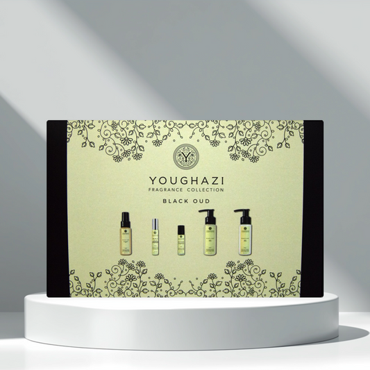 Black Oud Gift Box | 5x Mini Oud Fragrance Products