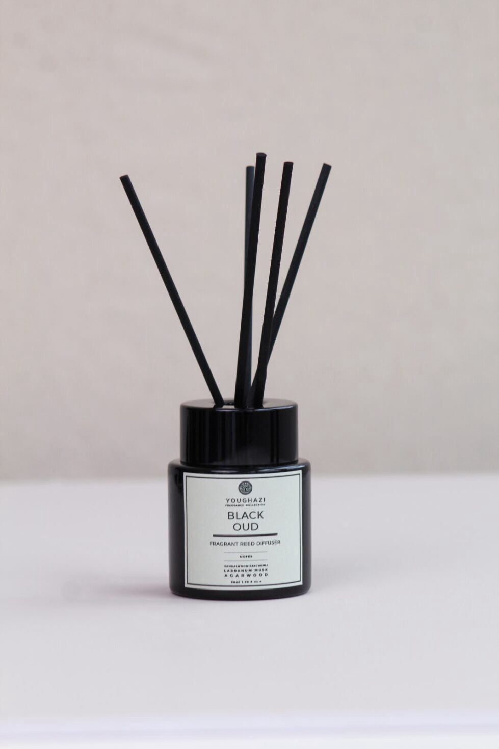 Black Oud Reed Diffuser 50ml | Aswad Collection