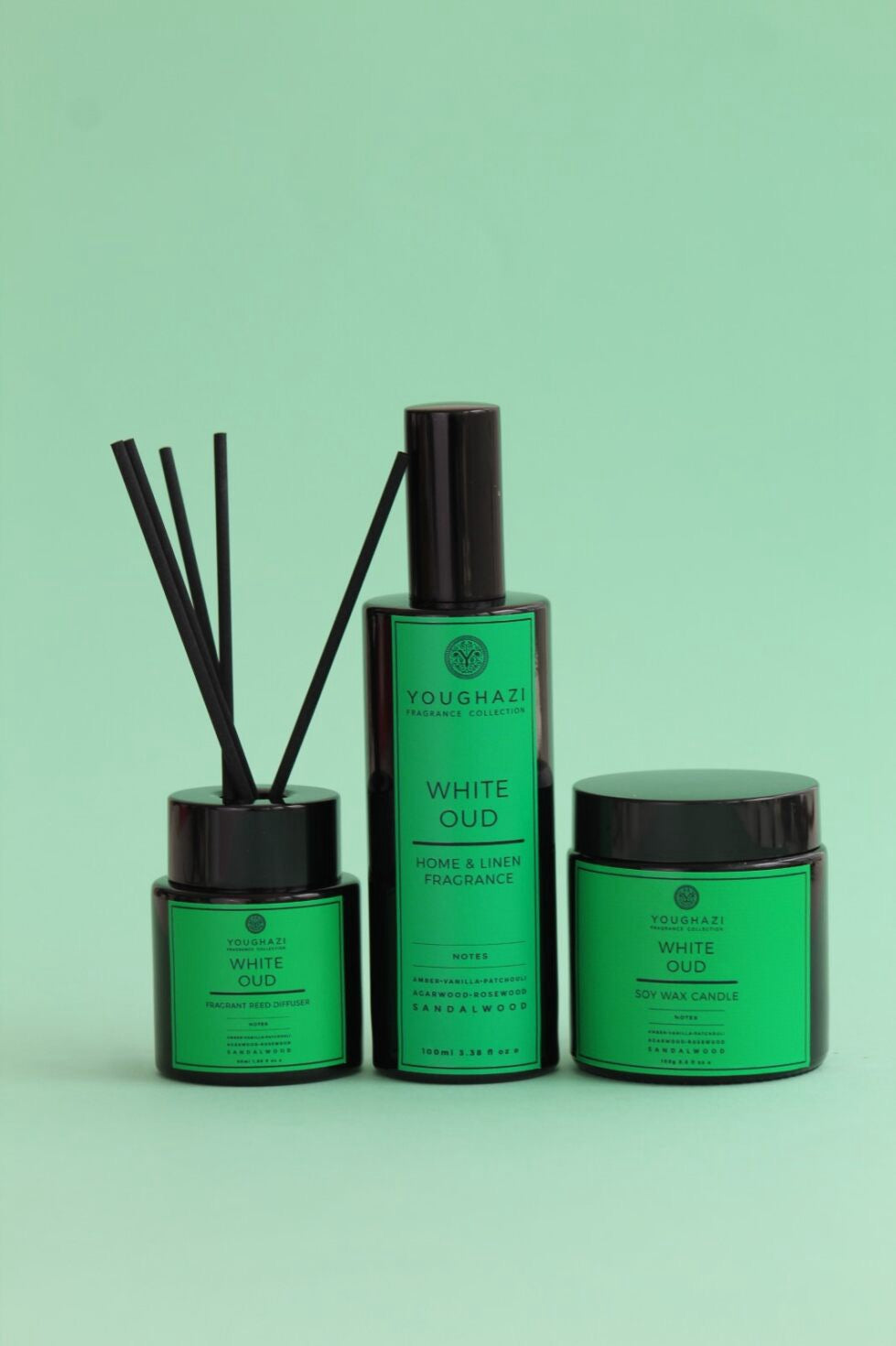 White Oud Reed Diffuser 50ml | Aswad Collection
