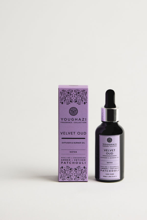 Habibi Oud Diffuser & Burner Oil 30ml | Aswad Collection
