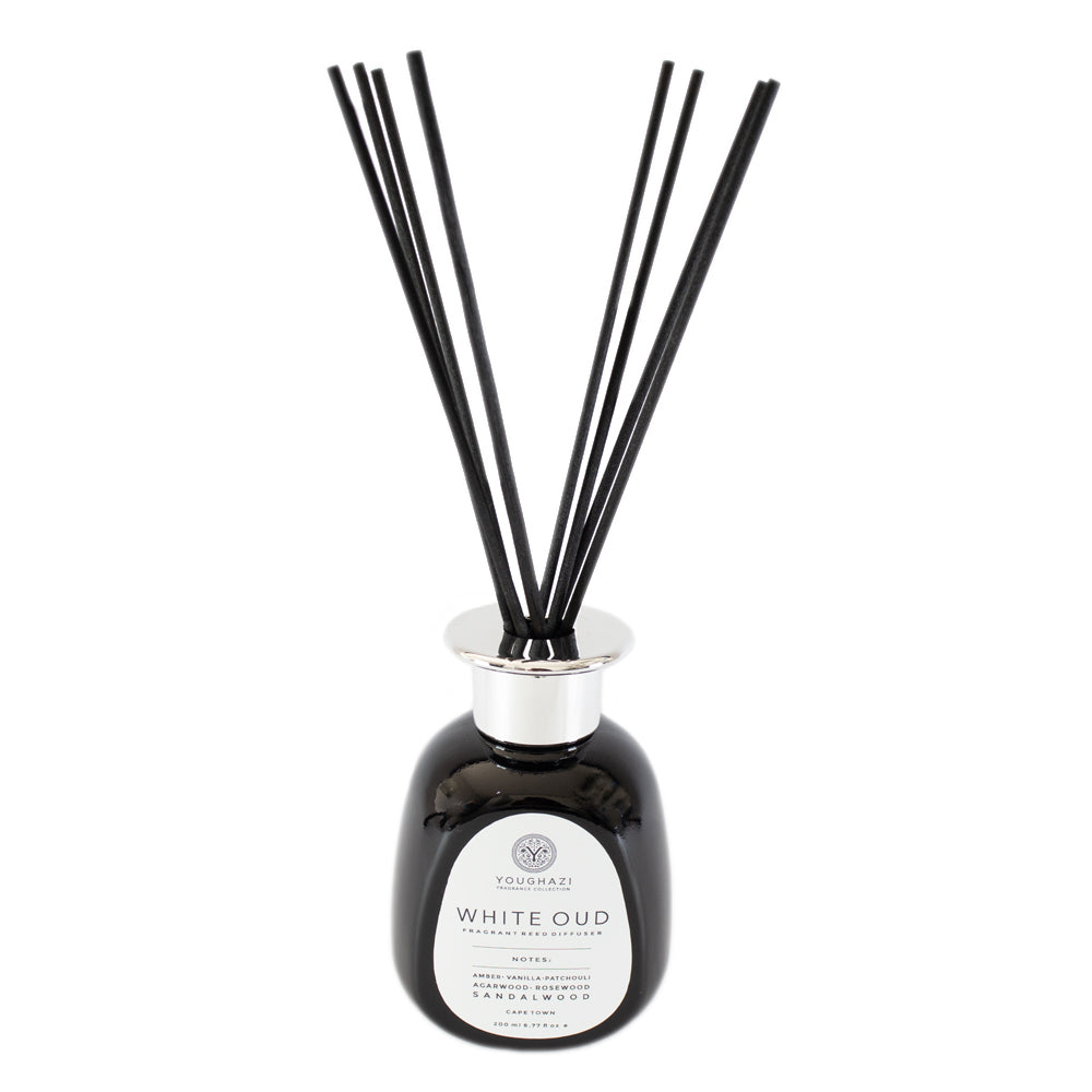 White Oud Reed Diffuser 200ml with Reed Sticks