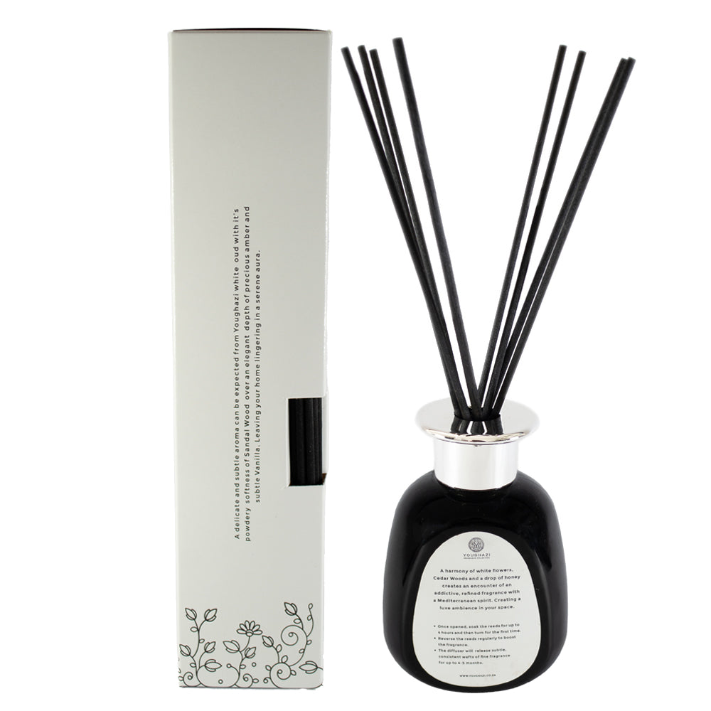 White Oud Reed Diffuser 200ml with Reed Sticks