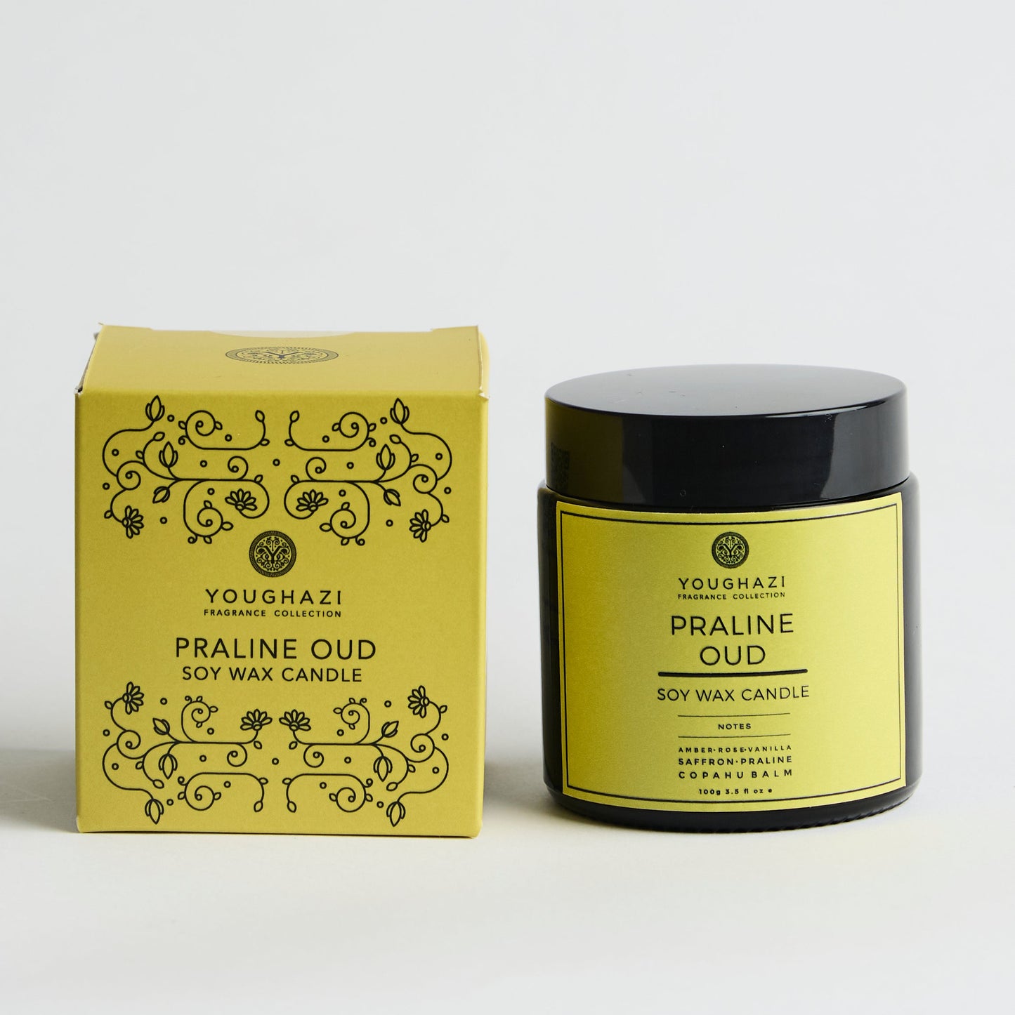 Praline Oud Candle 100g | Aswad Collection