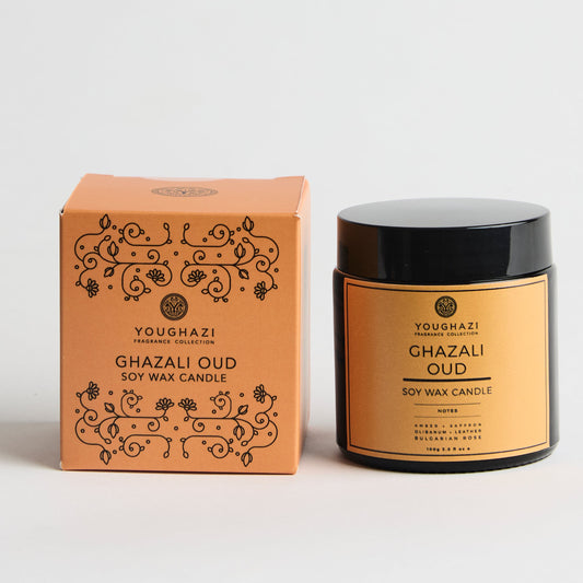 Ghazali Oud Candle 100g | Aswad Collection