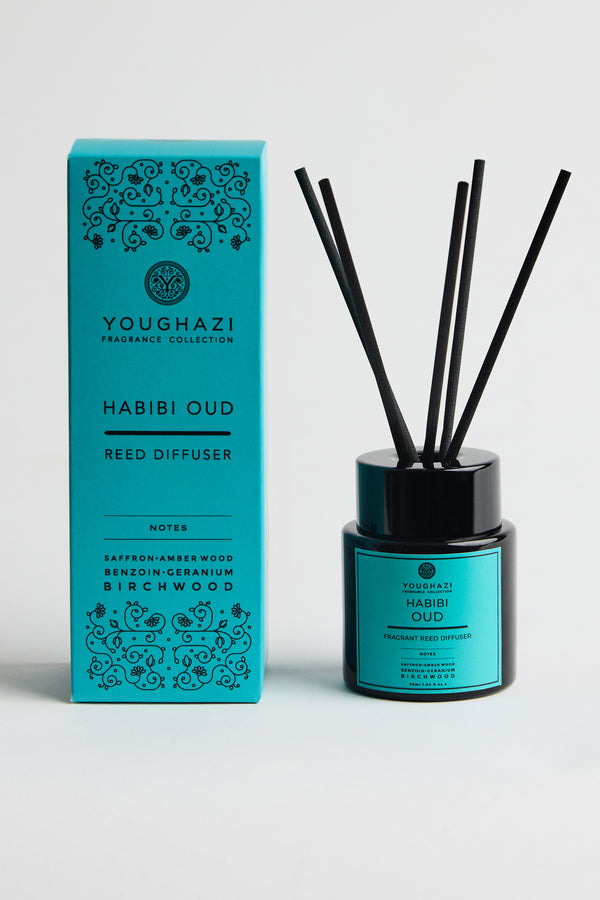 Habibi Oud Reed Diffuser | Aswad Collection