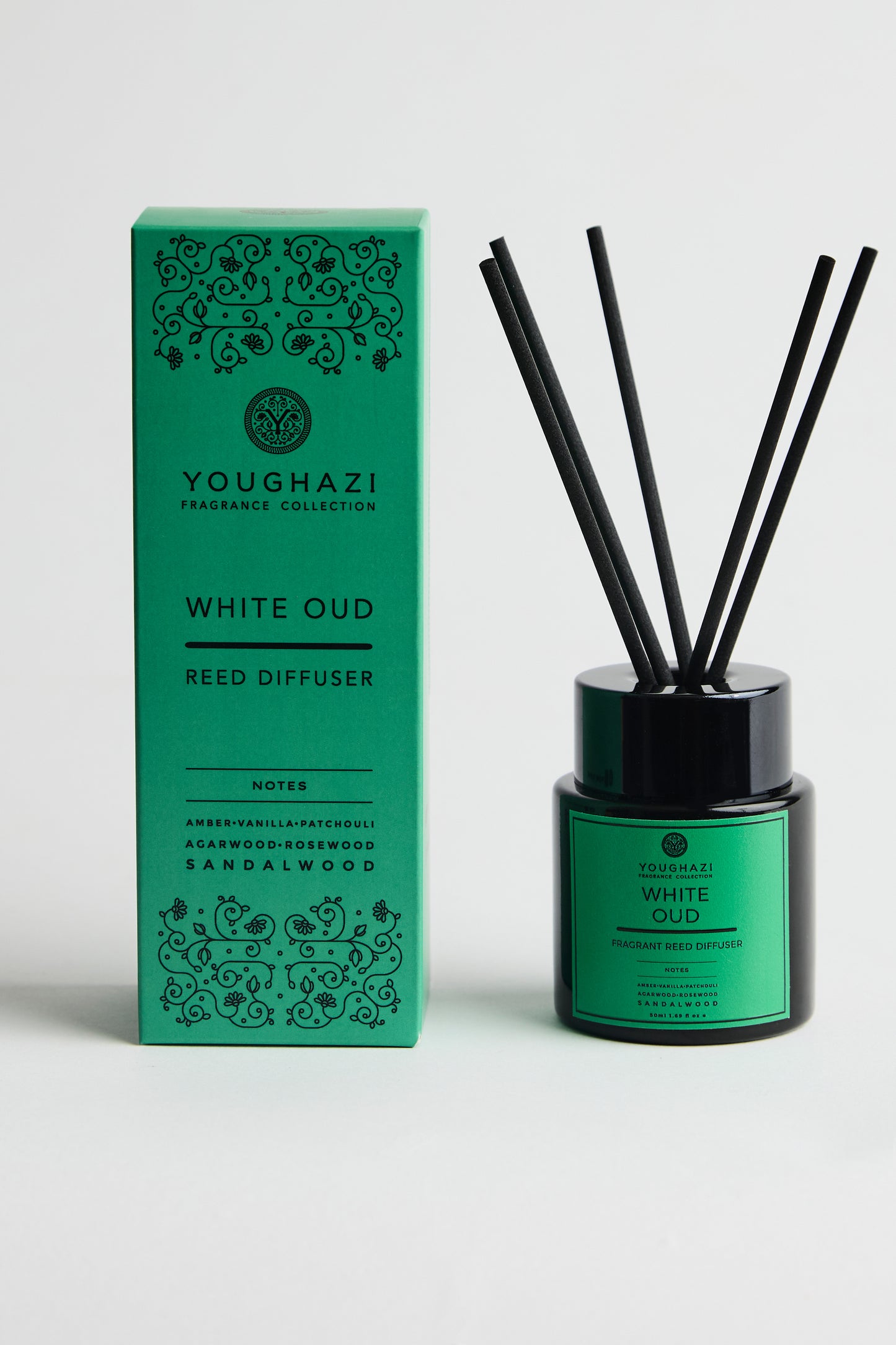 White Oud Reed Diffuser | Aswad Collection