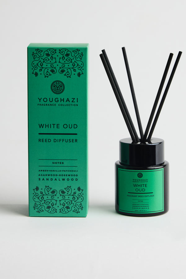 White Oud Reed Diffuser | Aswad Collection