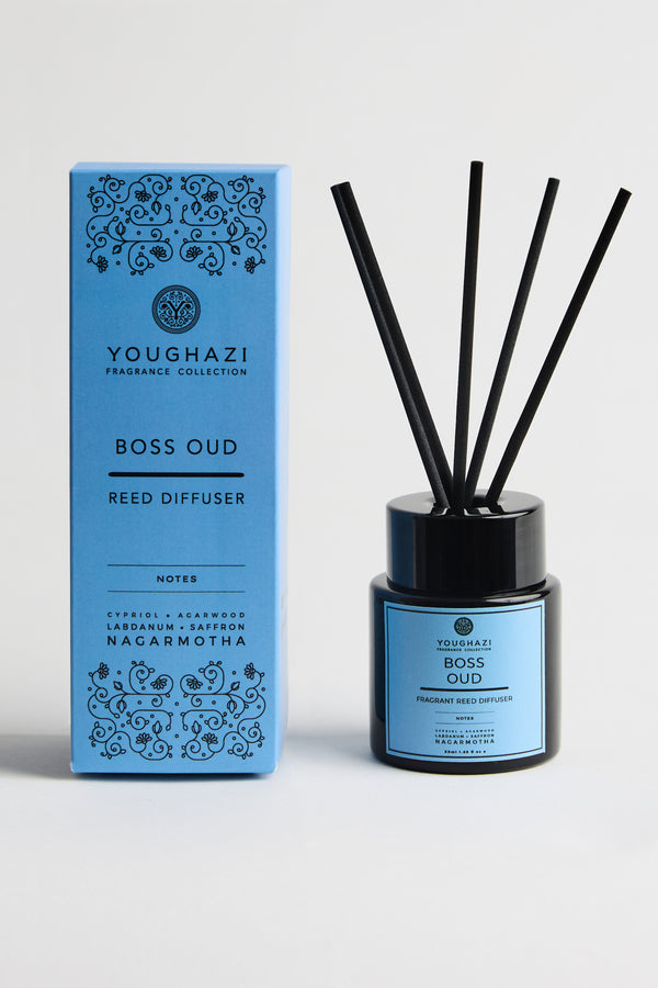 Boss Oud Reed Diffuser | Aswad Collection