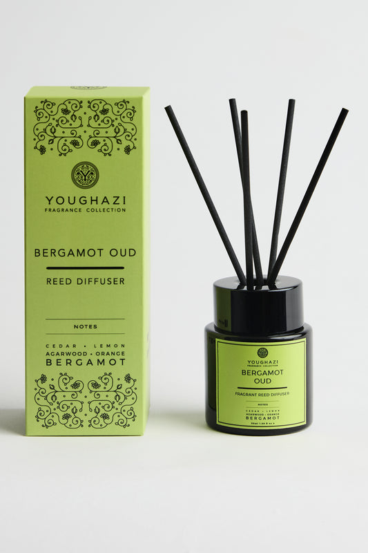 Bergamot Oud Reed Diffuser | Aswad Collection