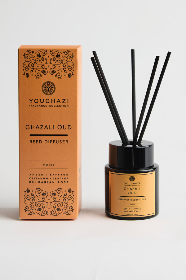 Ghazali Oud Reed Diffuser | Aswad Collection