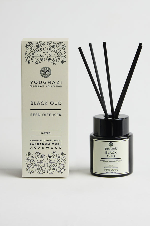 Black Oud Reed Diffuser | Aswad Collection
