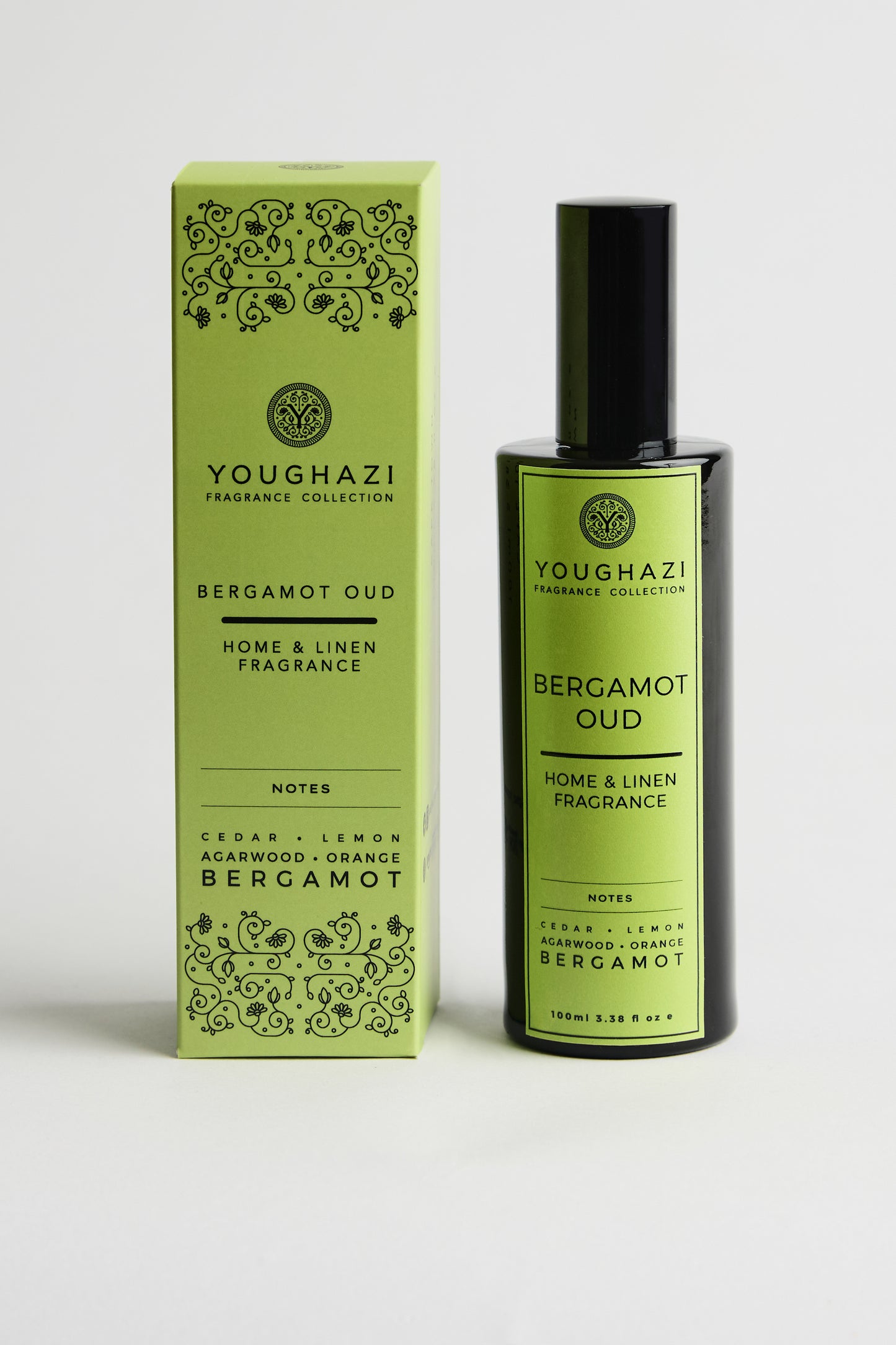 Bergamot Oud Home & Linen Fragrance | Aswad Collection