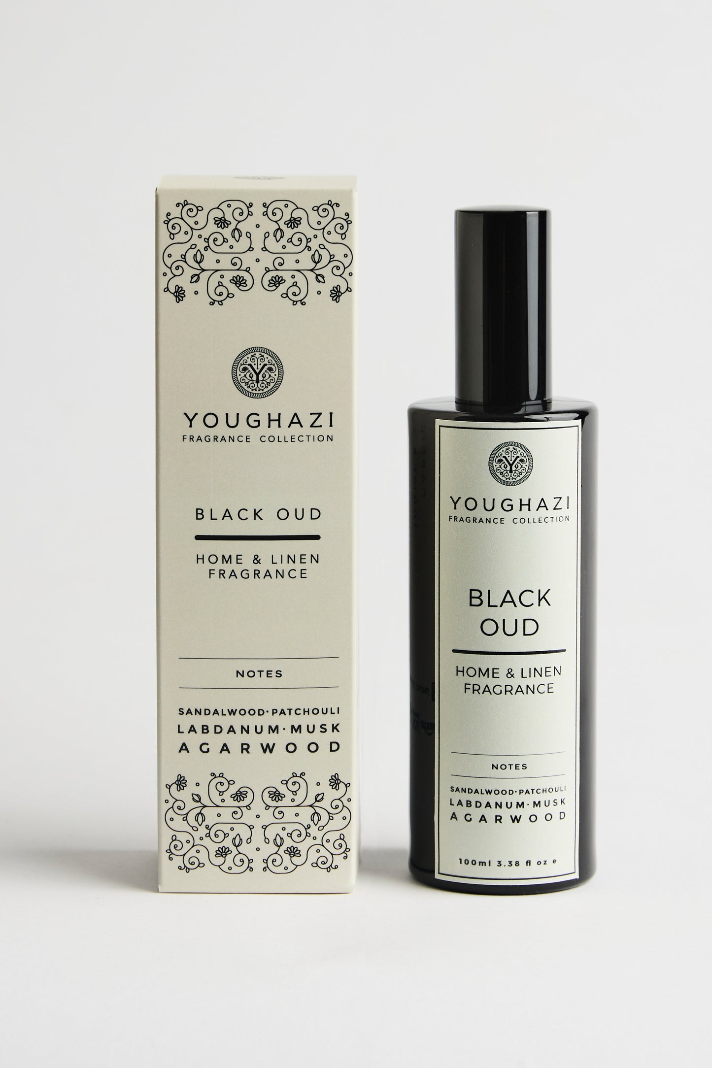 Black Oud Home & Linen Fragrance | Aswad Collection