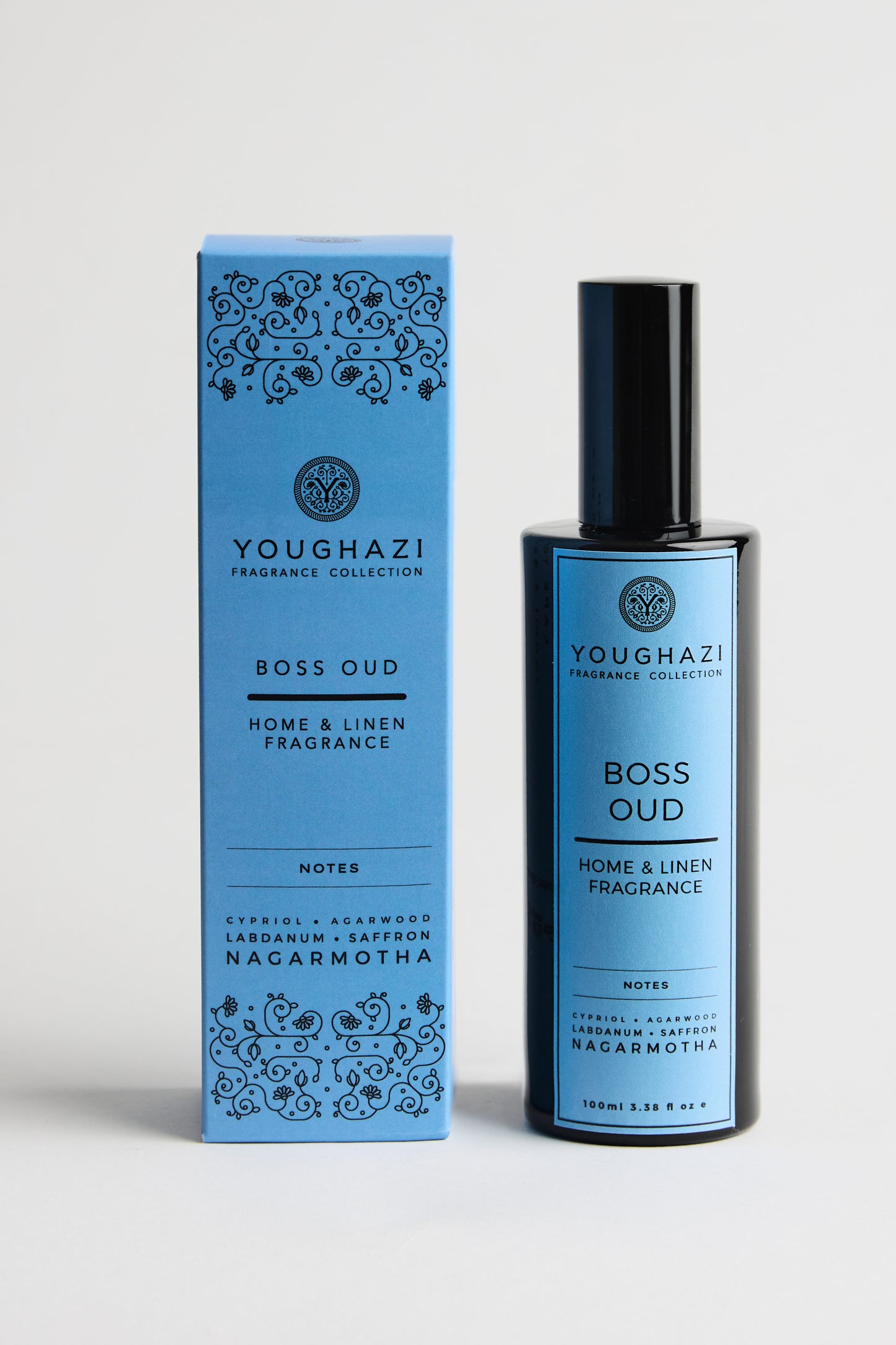 Boss Oud Home & Linen Fragrance | Aswad Collection