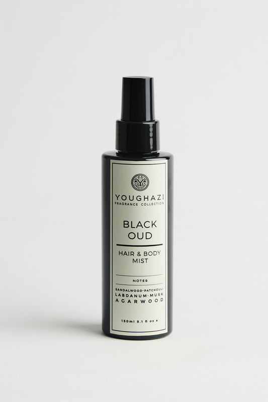 Black Oud Hair & Body Mist | Aswad Collection