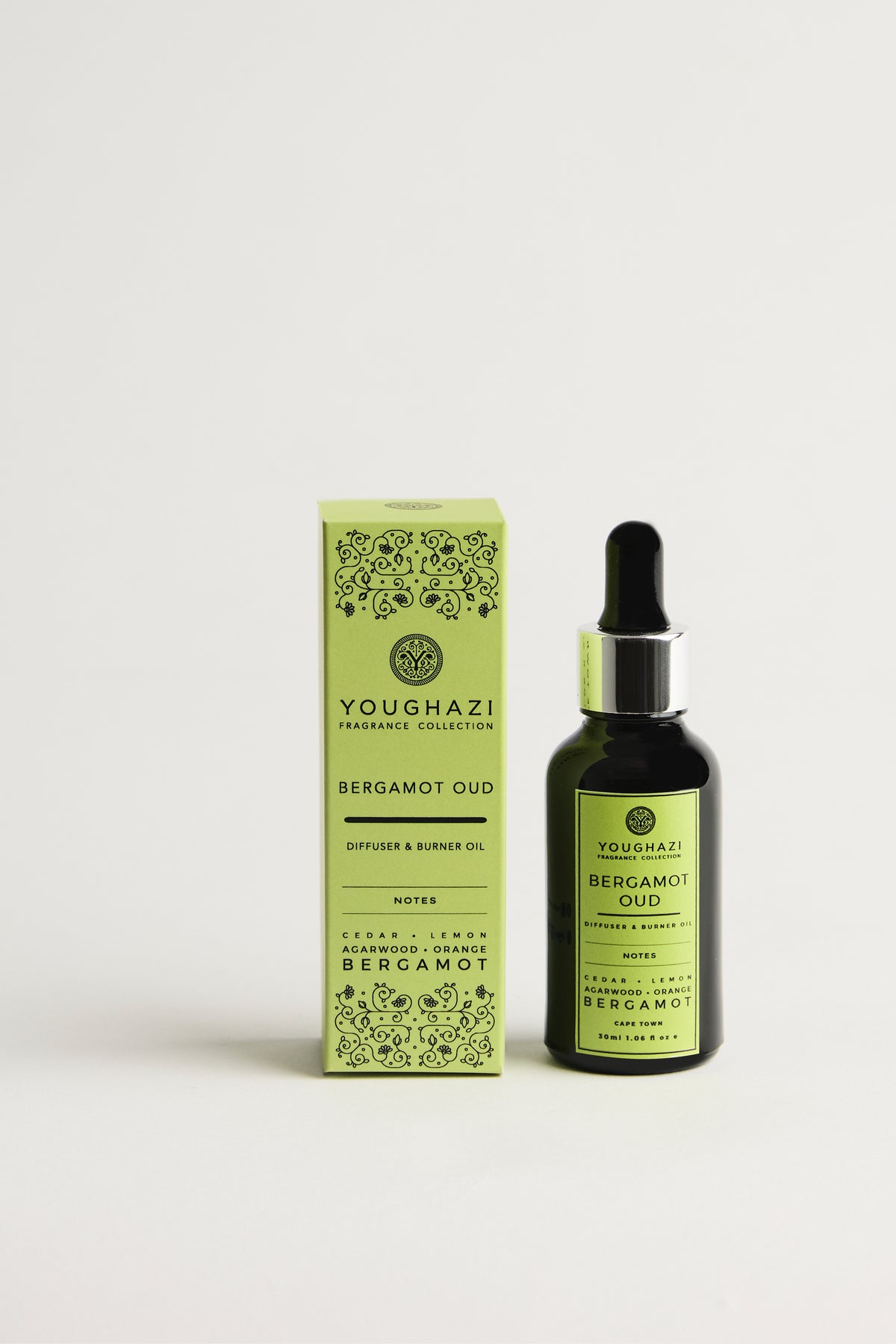 Bergamot Oud Diffuser & Burner Oil 30ml | Aswad Collection