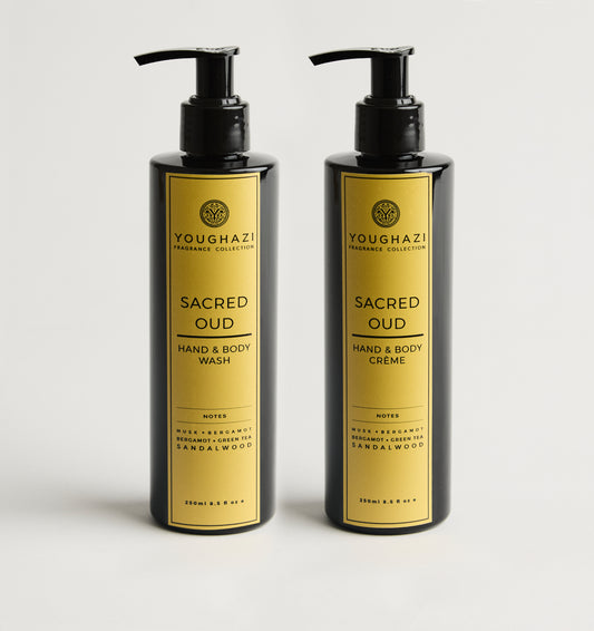 Sacred Oud Hand & Body Wash + Créme Set | Aswad Collection