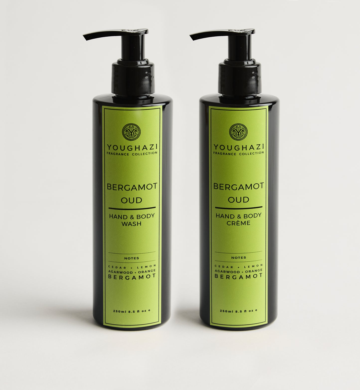Bergamot Oud Hand & Body Wash + Créme Set | Aswad Collection
